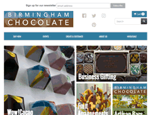 Tablet Screenshot of birminghamchocolate.com